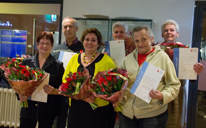 Rode Kruis Zoetermeer - Jubilarissen 2015