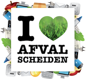 logo cyclus afval scheiden