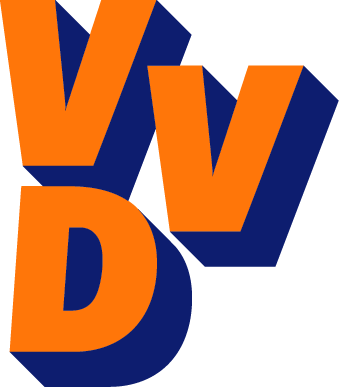 schaalsprong vvd logo share