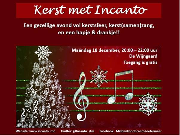 Kerst met incanto