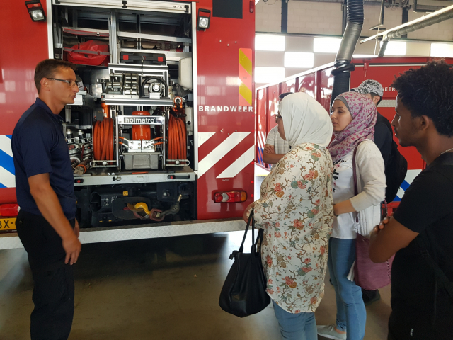 Bezoek aan Brandweer Oosterheem 7 8 2018 6