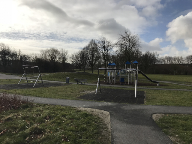 Speeltuin in noordhove in het Aldo van Eyckpark