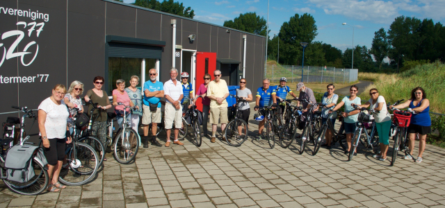 fietstocht zomerpalet