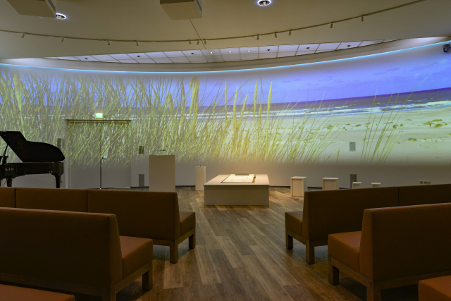 Aula crematorium Meerbloemhof Zoetermeer