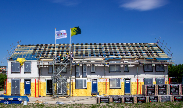 Vlag gehesen