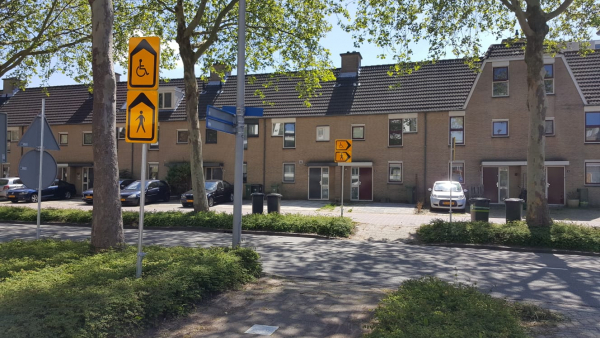 zuidwaarts omleiding 1