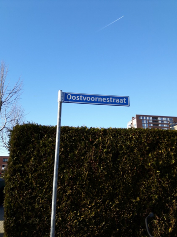 Straatnaambordje Oostvoornestraat copy