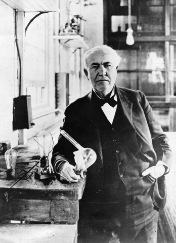 Thomas edison glühbirne