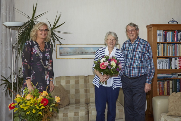 Het echtpaar Pel-van Mullem uit Zoetermeer zijn 60 jaar getrouwd 