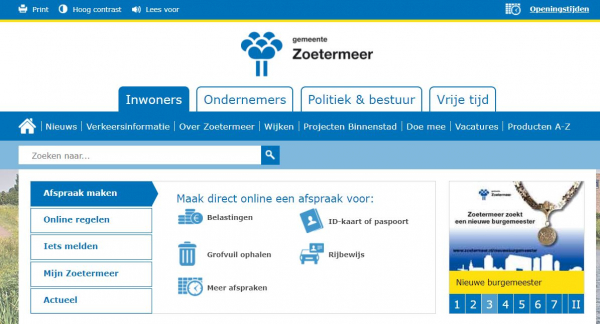 website gemeente