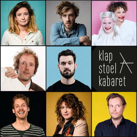 Artwork klapstoelkabaret zoetermeer