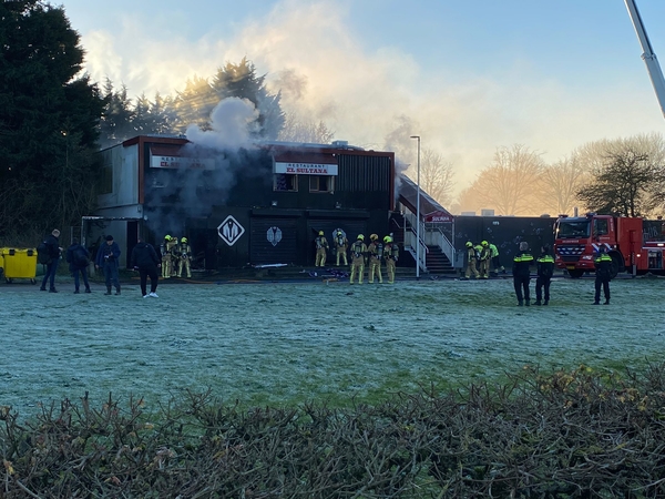 Brand in restaurant Zoetermeer 1