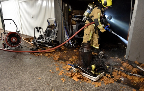 blussen in garagebox Meerzicht