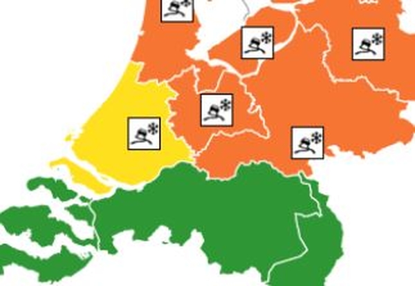 code geel zuid holland