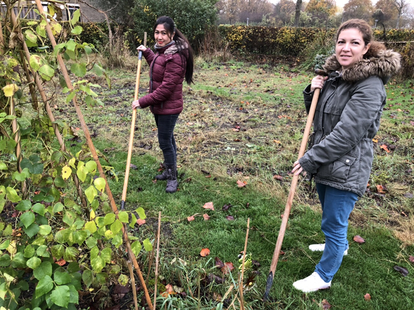 werving sociale moestuin foto Piëzo