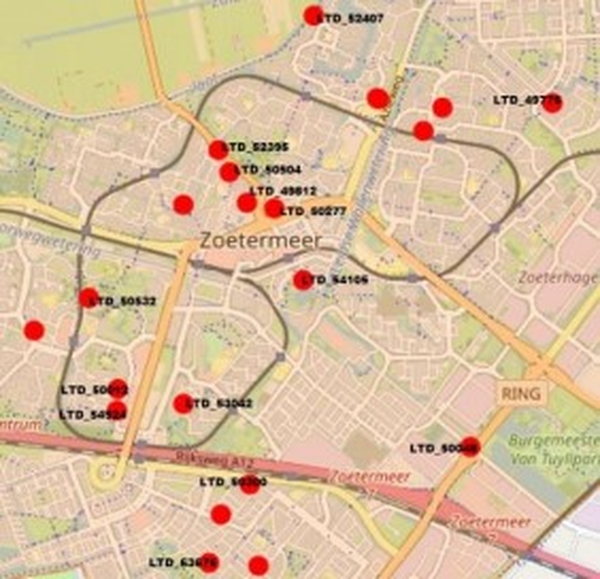 meetpunten luchtvervuiling