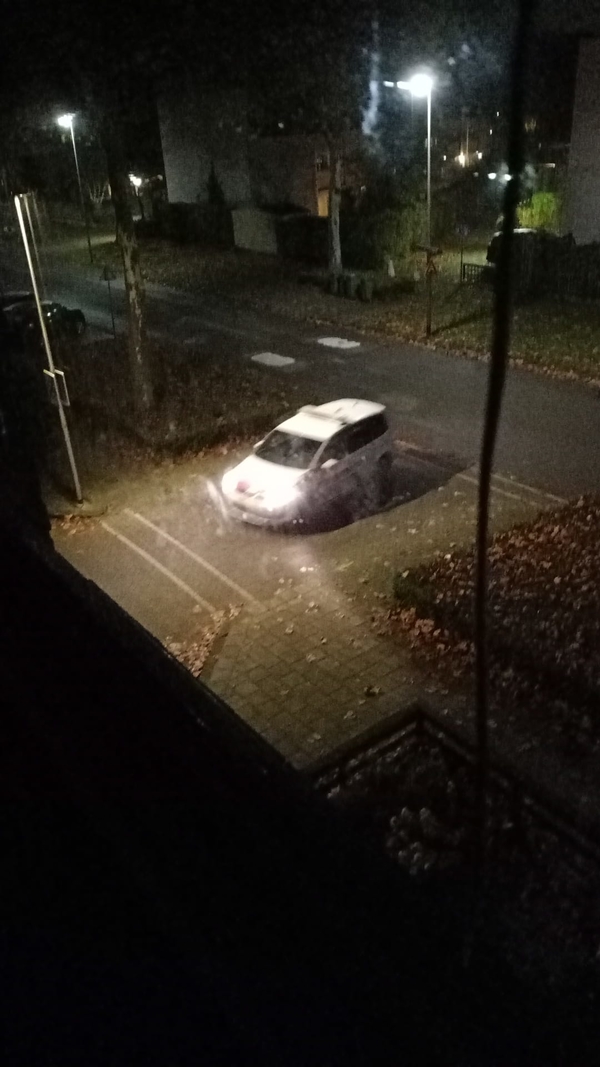 politie auto in Rokkeveen