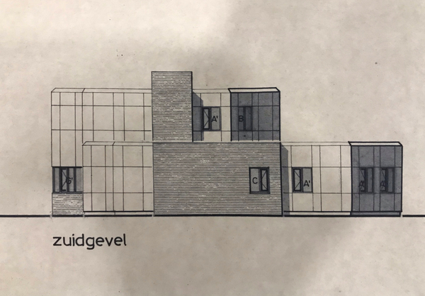 Bouwtekening Marijkestraat 4 3