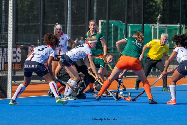 MHCZ Dames1 gelijkspel3