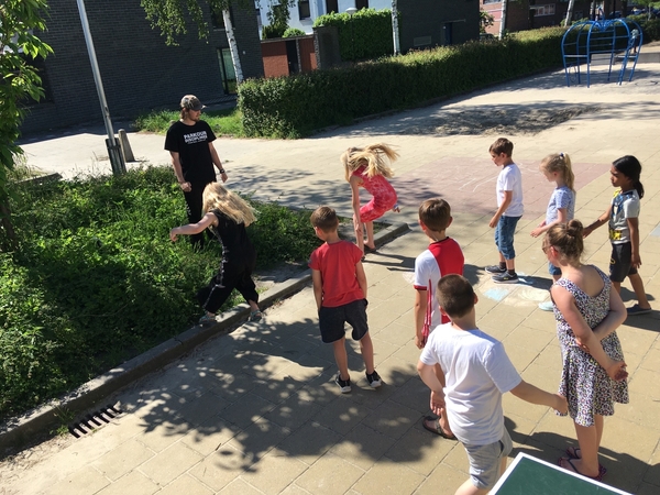 Freerunnen bij De Drie Ballonnen Zoetermeer