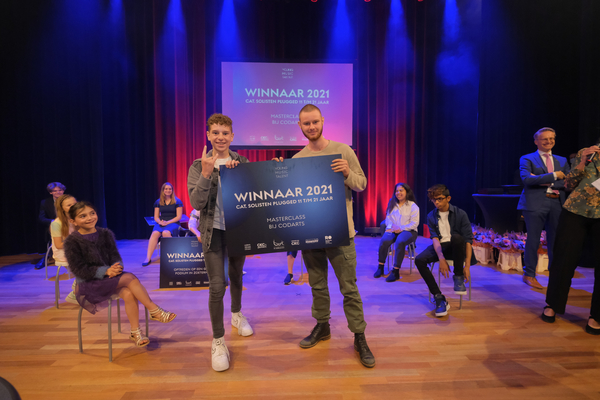 Young Music Talent winnaar Dominique Drabbe