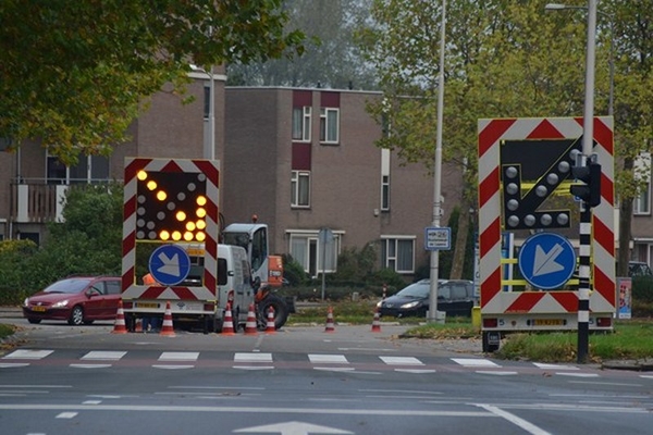 verkeersbord pijlen