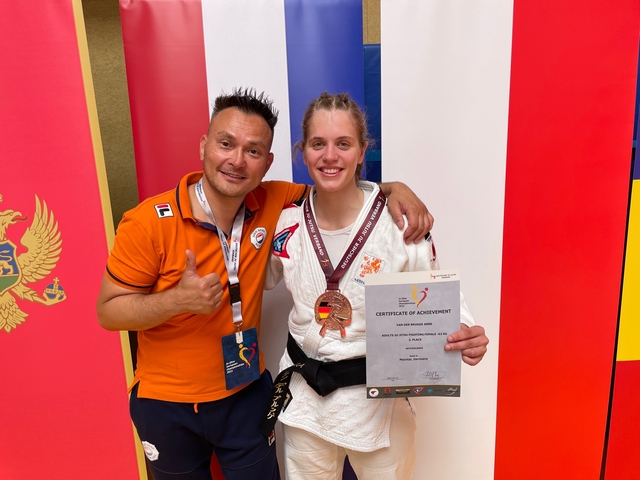 Anne van der Brugge Brons WK Jiu Jitsu