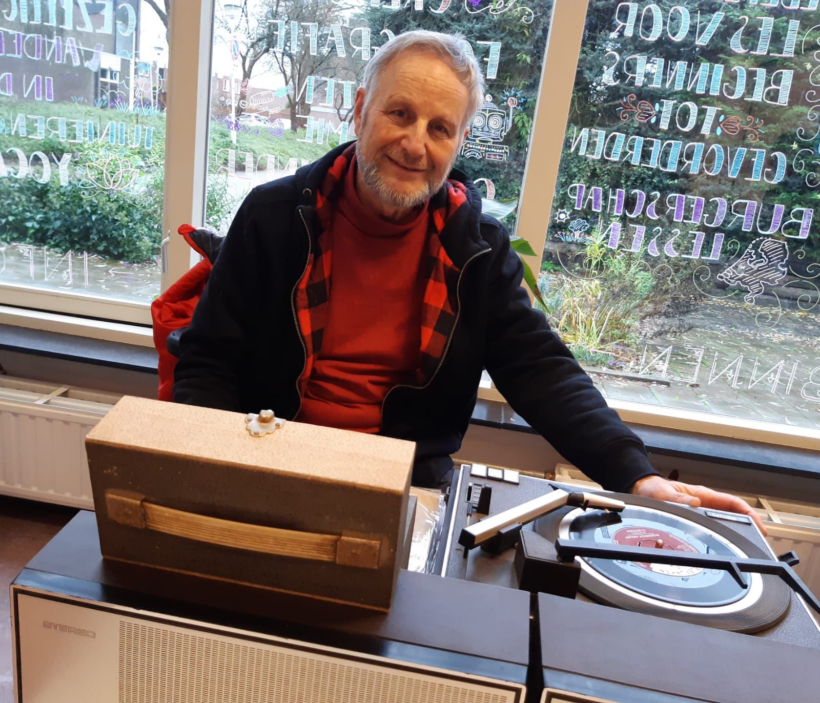 Genieten van muziek van vroeger fotograaf Stichting Piëzo