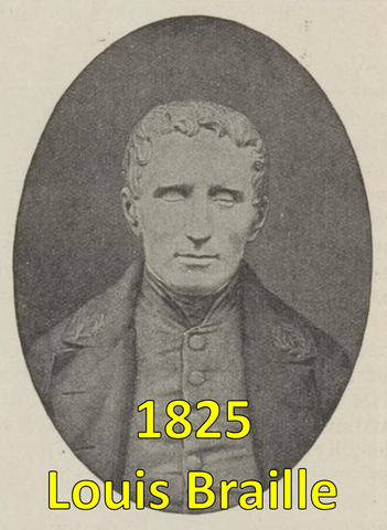 Louis Braille portret
