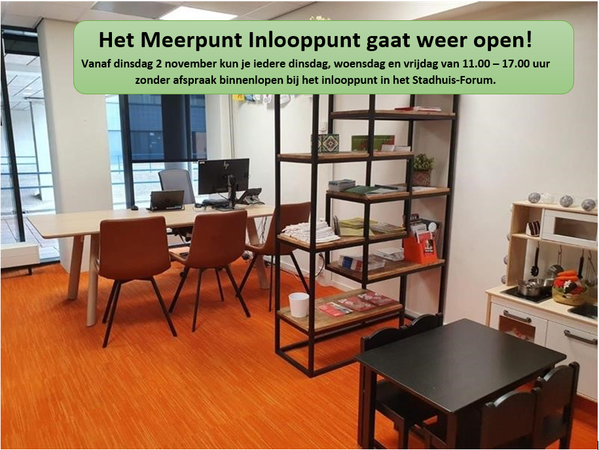 Meerpunt weer open