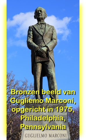 Standbeeld Marconi