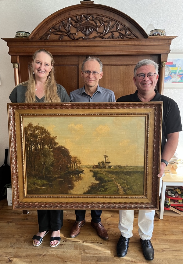 Foto Schilderij MoleninZoetermeer met eigenaar