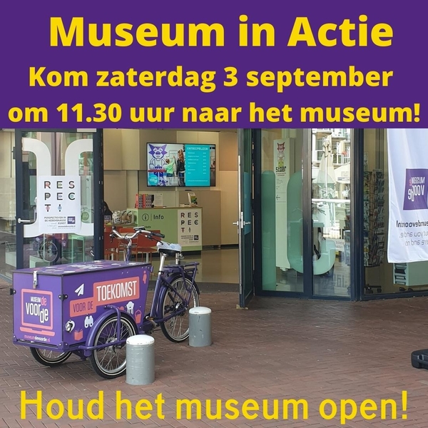 Houd het museum open