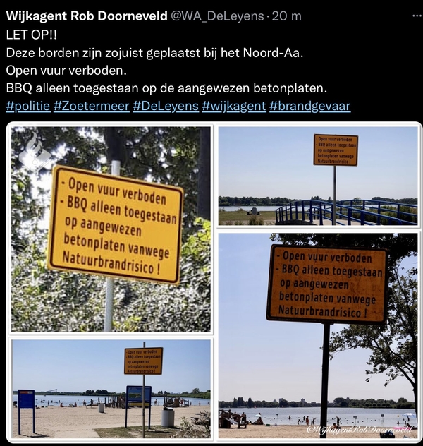 vuur verbod noordaa