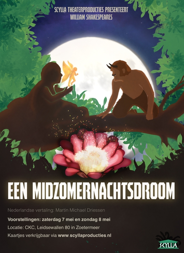 Midzomernachtsdroom poster