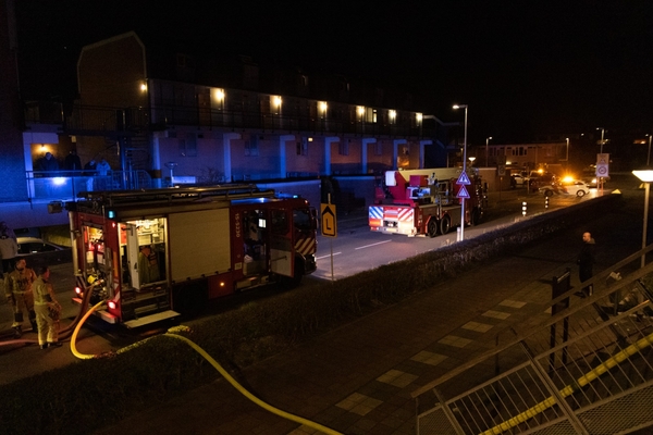 brand op dekwoning Buytenwegh 1