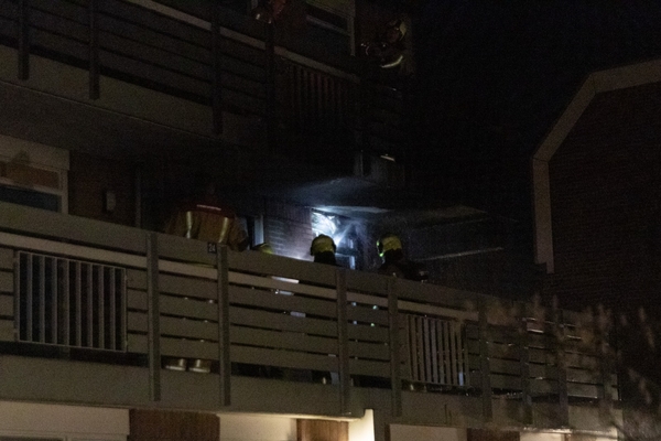 brand op dekwoning Buytenwegh 2