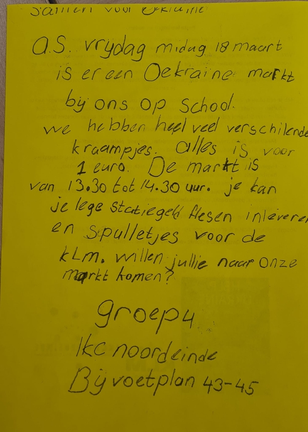 oekraine actie