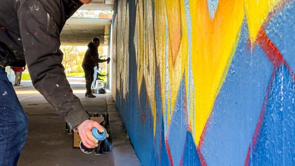 Graffiti Actionshot