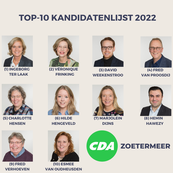 cda lijst