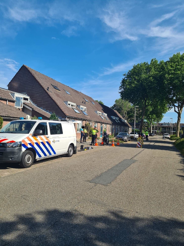 verkeerscontrole politie