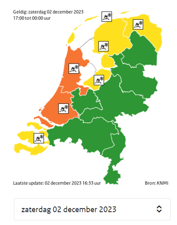 code oranje gladheid