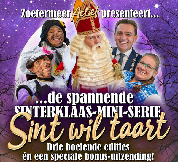 Sint wil taart mini serie