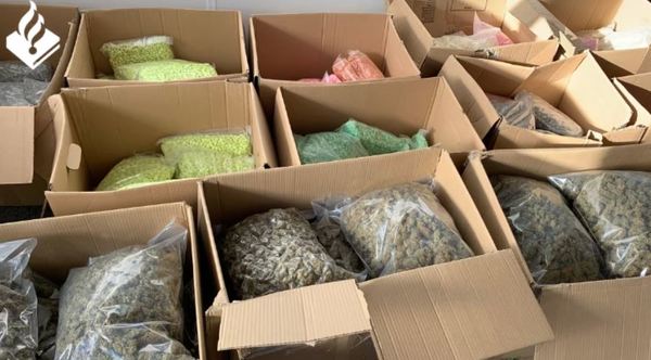 dozen vol drugs Bron Politie Zoetermeer