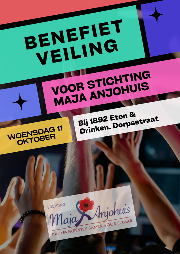 poster met logo A