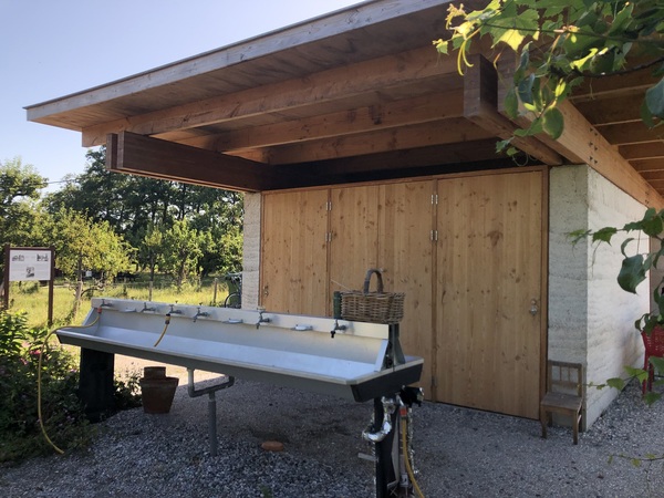 Tuinpaviljoen ZA tuinzijde met wc lr