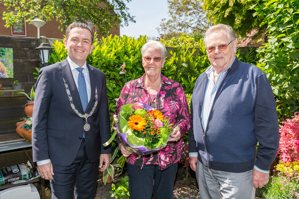 60 jarig bruidspaar Baas Mol 004