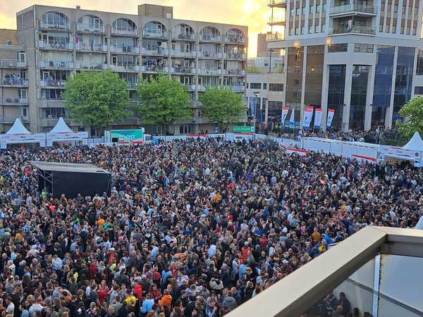 Bevrijdingsfestival van boven