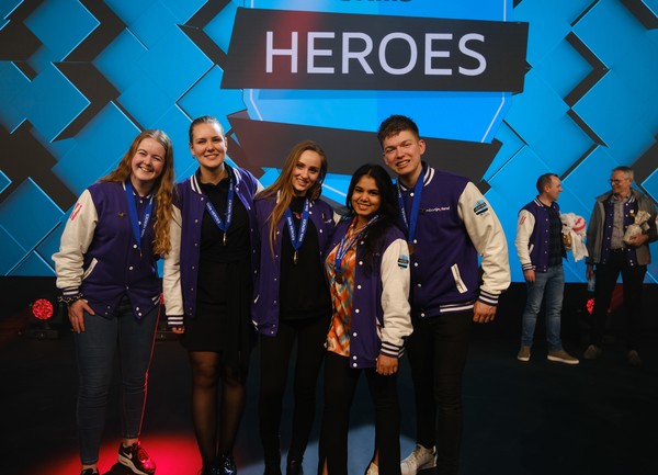 Winnaars mboRijnland Skills Heroes kleiner