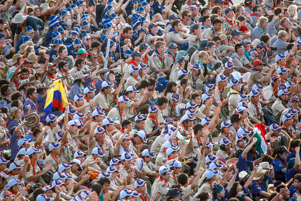 official opening ceremony - 23rd World Scout Jamboree Opening Ceremony of the 23rd World Scout Jamboree, Japan 2015